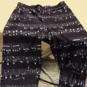 Music note tights